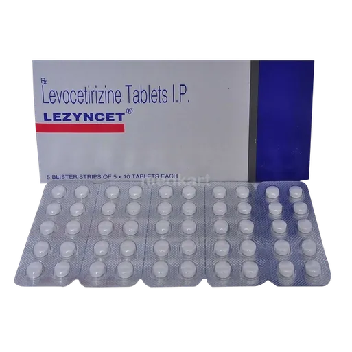 lezyncet 5mg tablet 10's